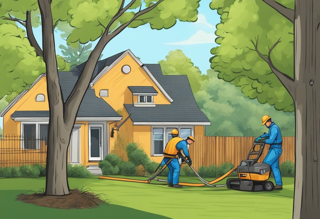 Tree cutting service